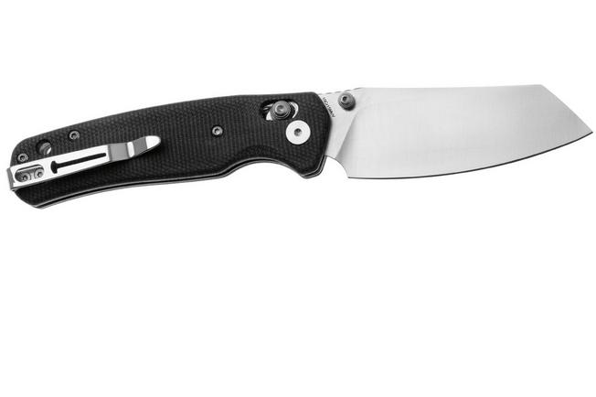 Afbeelding voor Bestechman Cicada's Wing BMK06-M-3 Satin 10Cr15MoV, Grey Micarta, zakmes