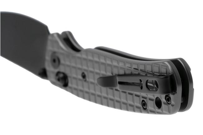 Afbeelding voor Bestechman Cicada's Wing BMK06-S-2 Black PVD 10Cr15MoV, Grey PVD Stainless Steel, zakmes