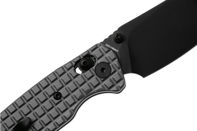 Afbeelding voor Bestechman Cicada's Wing BMK06-S-2 Black PVD 10Cr15MoV, Grey PVD Stainless Steel, zakmes