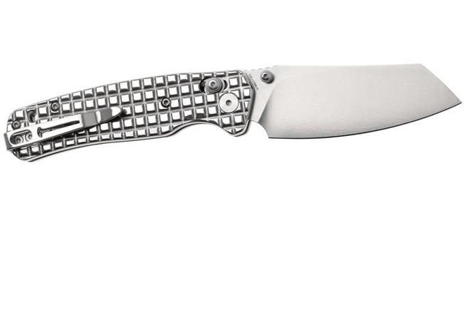Afbeelding voor Bestechman Cicada's Wing BMK06-S-5 Stonewash 10Cr15MoV, Polished Stainless Steel, zakmes