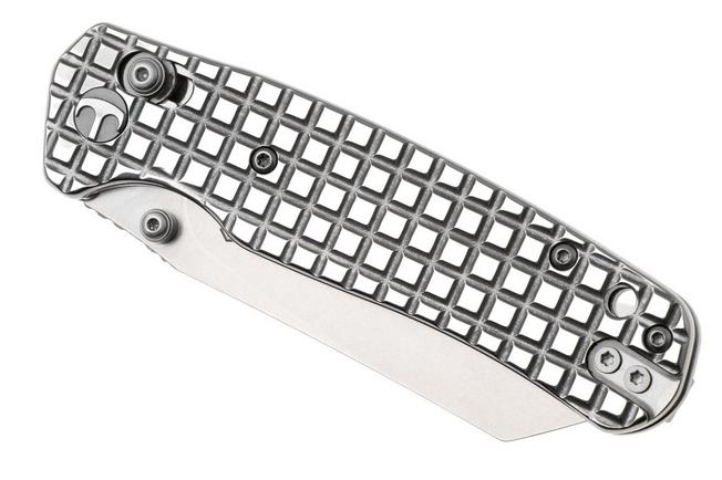 Afbeelding voor Bestechman Cicada's Wing BMK06-S-5 Stonewash 10Cr15MoV, Polished Stainless Steel, zakmes