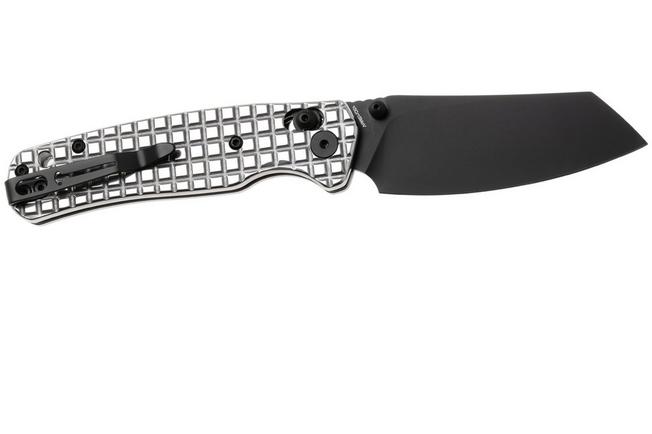 Afbeelding voor Bestechman Cicada's Wing BMK06-S-6 Black PVD 10Cr15MoV, Polished Stainless Steel, zakmes