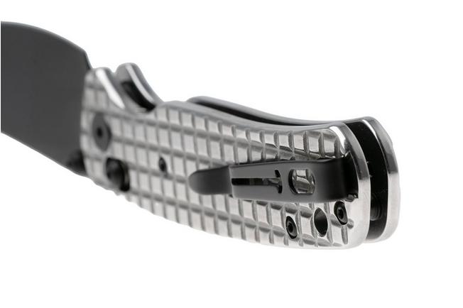 Afbeelding voor Bestechman Cicada's Wing BMK06-S-6 Black PVD 10Cr15MoV, Polished Stainless Steel, zakmes