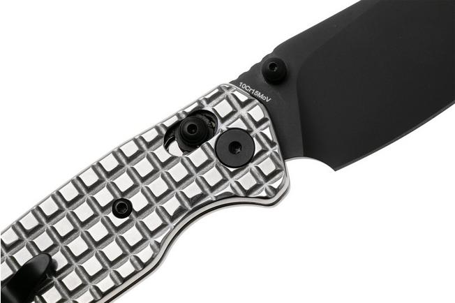 Afbeelding voor Bestechman Cicada's Wing BMK06-S-6 Black PVD 10Cr15MoV, Polished Stainless Steel, zakmes