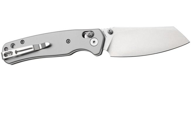Afbeelding voor Bestechman Cicada's Wing BMK06-S-7 Stonewash 10Cr15MoV, Bead Blasted Stainless Steel, zakmes