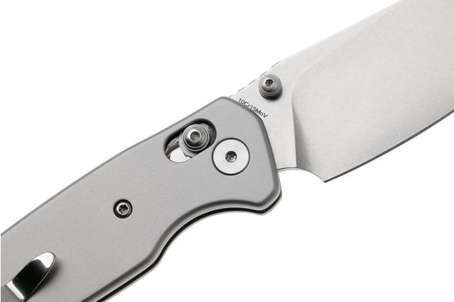 Afbeelding voor Bestechman Cicada's Wing BMK06-S-7 Stonewash 10Cr15MoV, Bead Blasted Stainless Steel, zakmes
