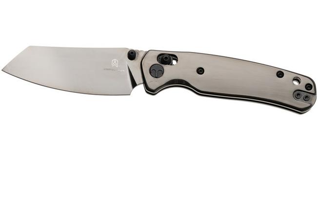 Afbeelding voor Bestechman Cicada's Wing BMK06-S-8 Polished DLC 10Cr15MoV, Mirrored DLC Stainless Steel, zakmes