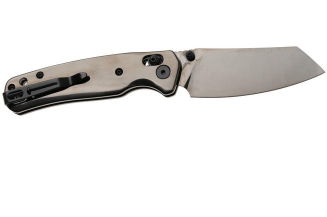 Afbeelding voor Bestechman Cicada's Wing BMK06-S-8 Polished DLC 10Cr15MoV, Mirrored DLC Stainless Steel, zakmes