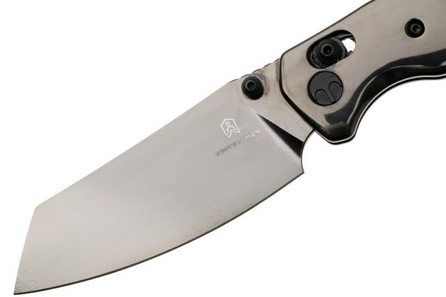 Afbeelding voor Bestechman Cicada's Wing BMK06-S-8 Polished DLC 10Cr15MoV, Mirrored DLC Stainless Steel, zakmes