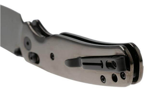 Afbeelding voor Bestechman Cicada's Wing BMK06-S-8 Polished DLC 10Cr15MoV, Mirrored DLC Stainless Steel, zakmes