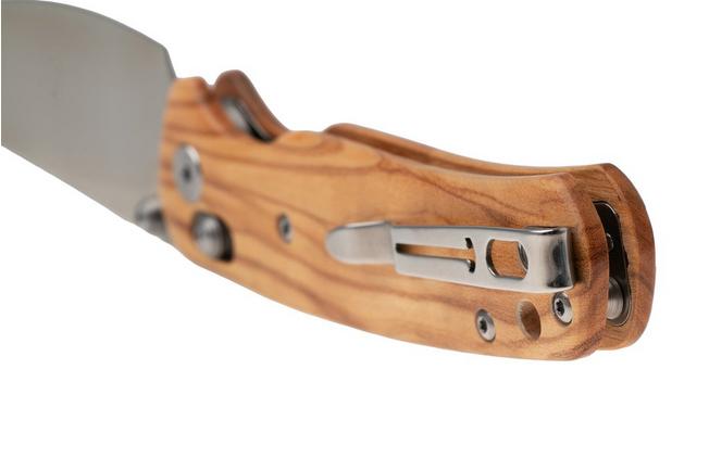 Afbeelding voor Bestechman Cicada's Wing BMK06-W-1 Satin 10Cr15MoV, Olive, zakmes