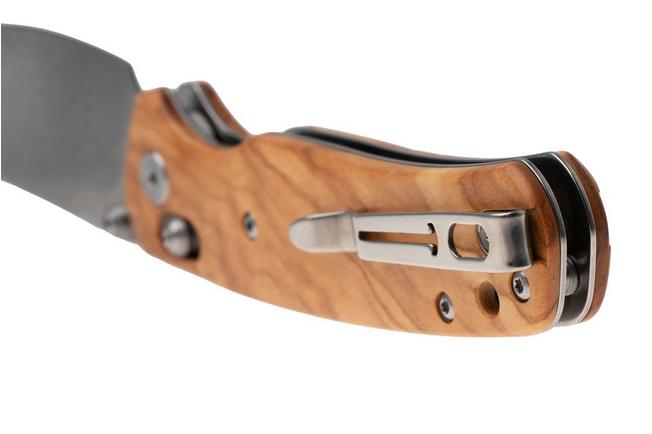 Afbeelding voor Bestechman Cicada's Wing BMK06-W-2 Damascus, Olive, zakmes