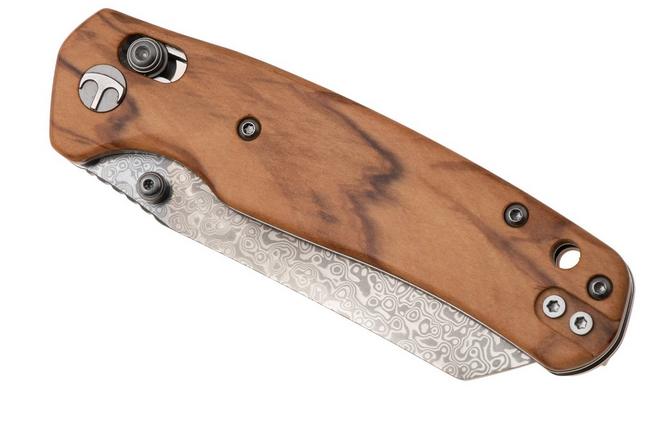 Afbeelding voor Bestechman Cicada's Wing BMK06-W-2 Damascus, Olive, zakmes