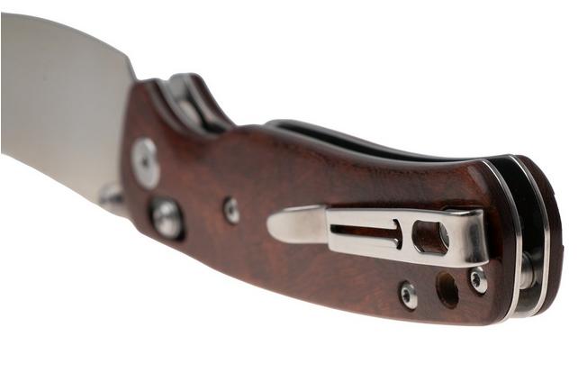 Afbeelding voor Bestechman Cicada's Wing BMK06-W-3 Satin 10Cr15MoV, Desert Ironwood, zakmes
