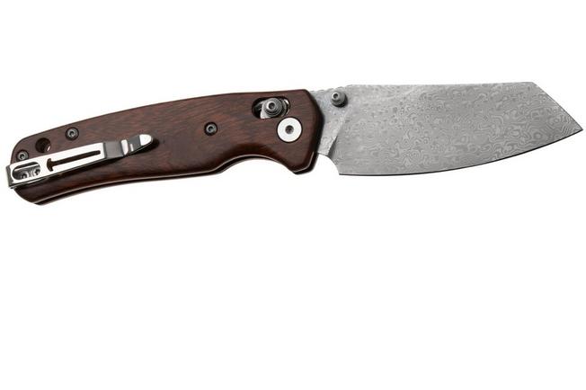 Afbeelding voor Bestechman Cicada's Wing BMK06-W-4 Damascus, Desert Ironwood, zakmes