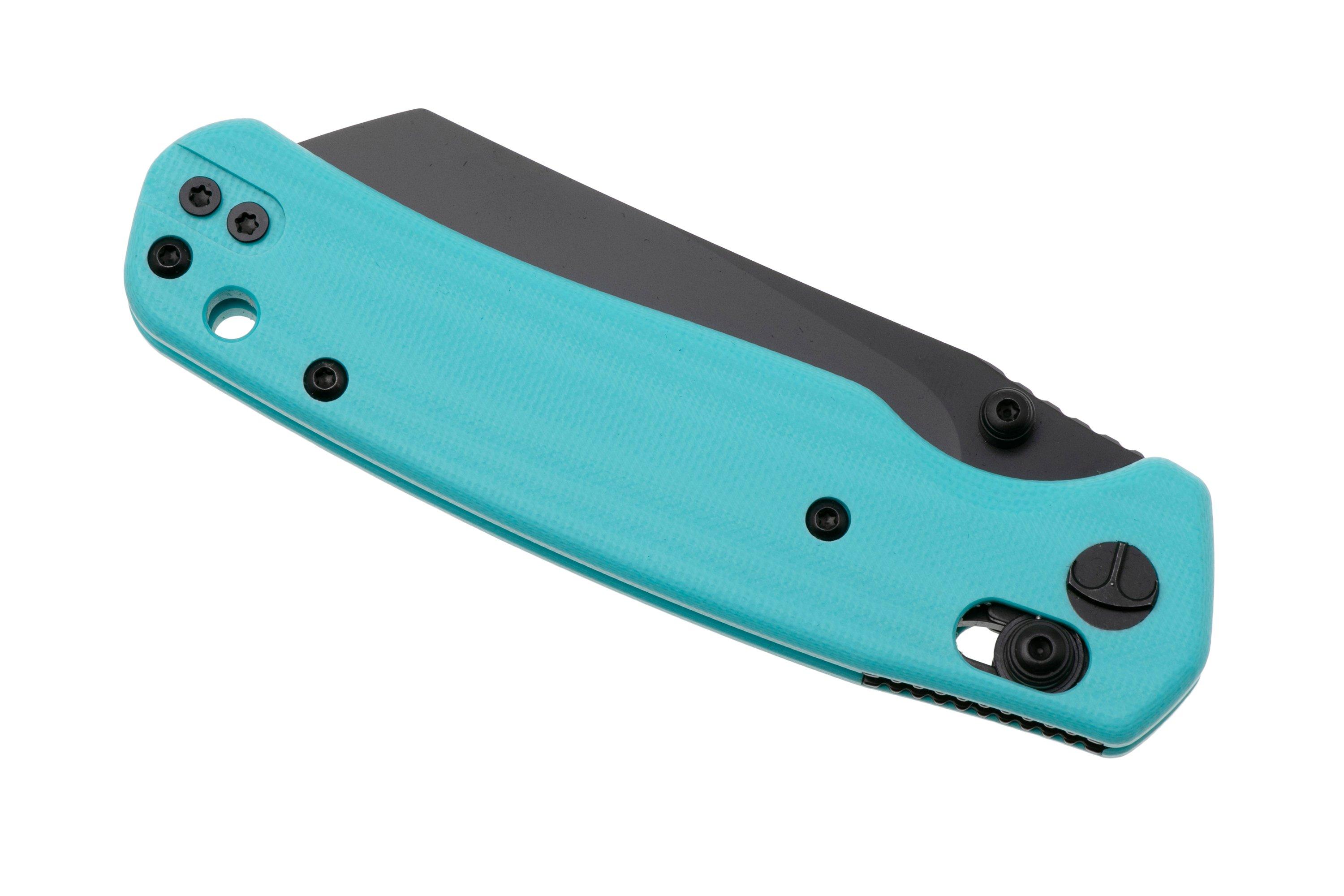 Bestechman Cicada's Wing BMK06J Coated 10Cr15MoV, Blue G10, pocket