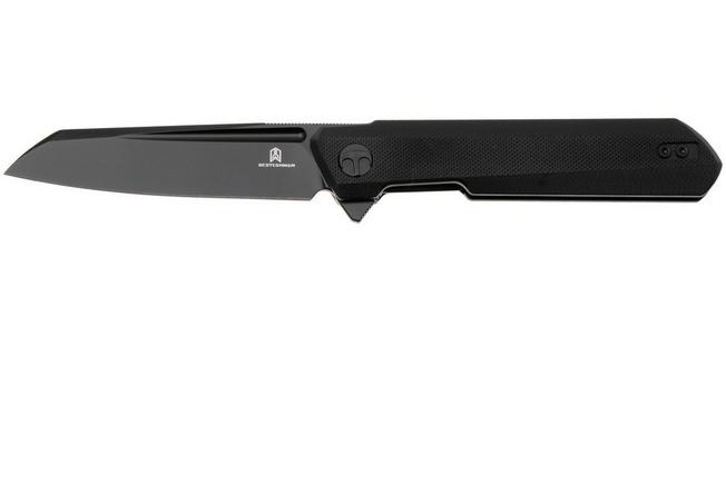 Afbeelding voor Bestech Dundee Sheepfoot BMK09E PVD D2, Black G10, zakmes