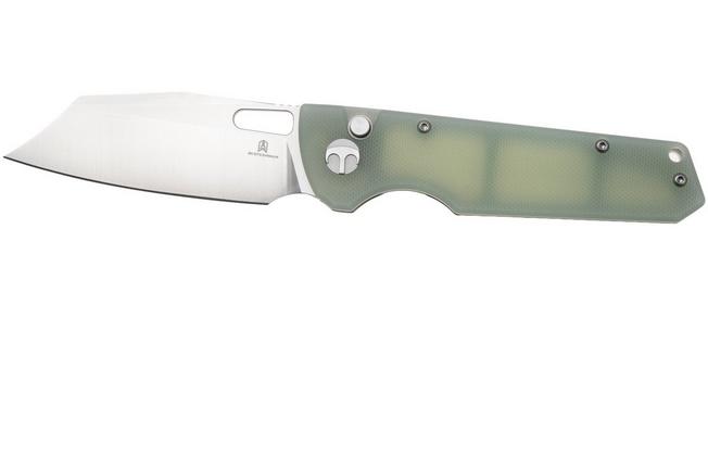 Afbeelding voor Bestechman Guardian BMK11A Satin D2, Jade G10, zakmes