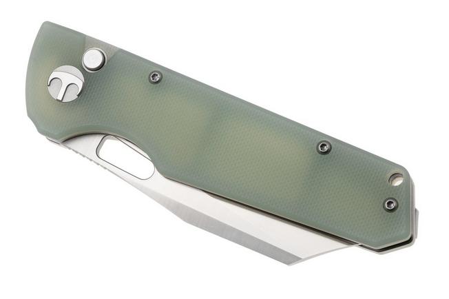 Afbeelding voor Bestechman Guardian BMK11A Satin D2, Jade G10, zakmes