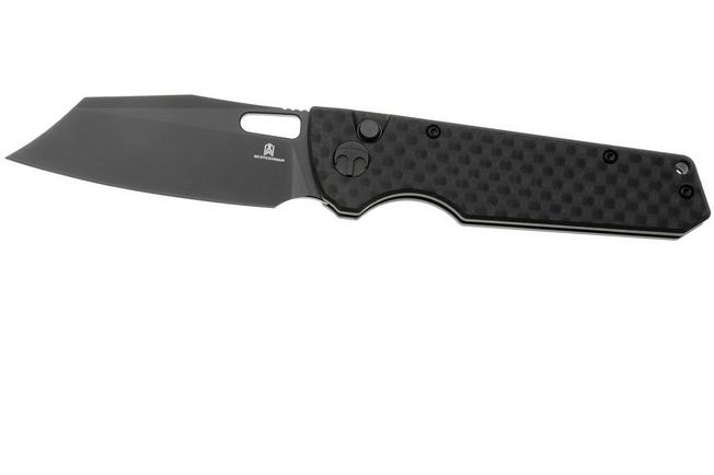 Afbeelding voor Bestechman Guardian BMK11E Black PVD D2, Black G10, zakmes