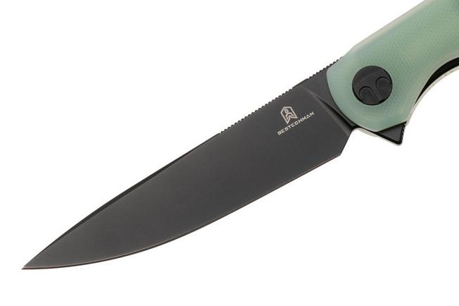 Afbeelding voor Bestechman Flick BMK13E PVD D2, Jade G10, zakmes, Ostap Hel design