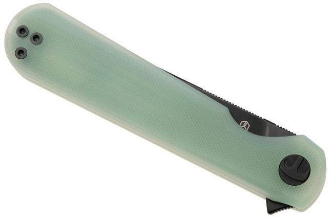 Afbeelding voor Bestechman Flick BMK13E PVD D2, Jade G10, zakmes, Ostap Hel design