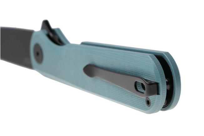 Afbeelding voor Bestechman Flick BMK13F PVD D2, Grey G10, zakmes, Ostap Hel design