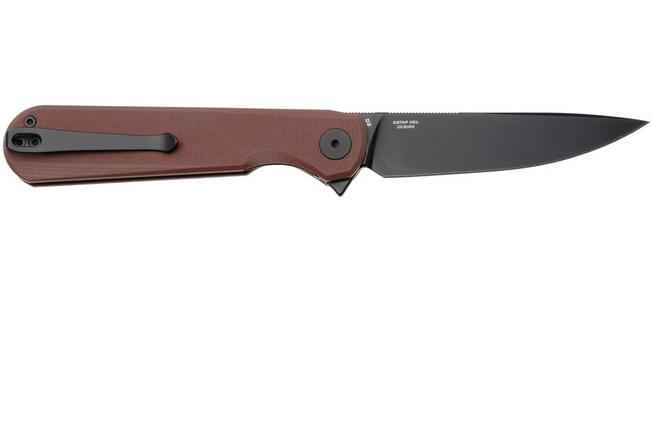 Afbeelding voor Bestechman Flick BMK13G PVD D2, Brown G10, zakmes, Ostap Hel design