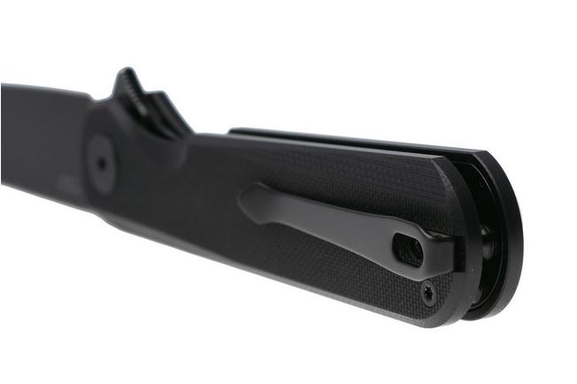 Afbeelding voor Bestechman Flick BMK13H PVD D2, Black G10, zakmes, Ostap Hel design