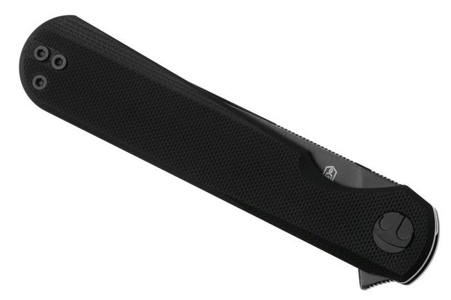 Afbeelding voor Bestechman Flick BMK13H PVD D2, Black G10, zakmes, Ostap Hel design