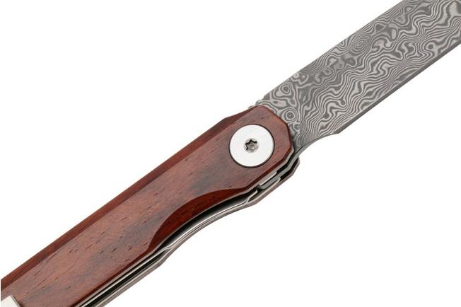 Afbeelding voor Bestechman Lanza BMK14-D-3 Damascus, Rosewood, zakmes, Grzegorz Grabarski design
