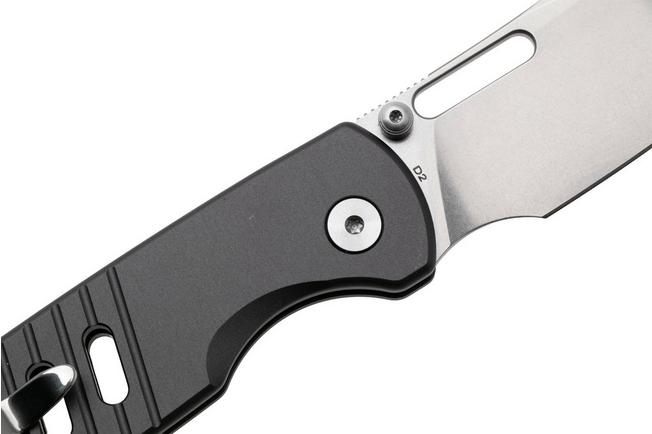 Afbeelding voor Bestechman Vector BMK15B Stonewashed D2, Gray Aluminium, zakmes