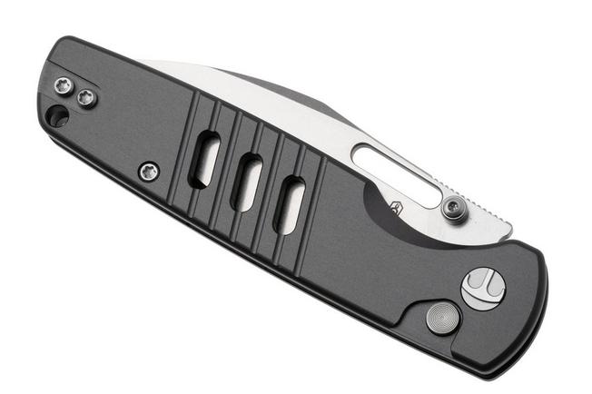 Afbeelding voor Bestechman Vector BMK15B Stonewashed D2, Gray Aluminium, zakmes