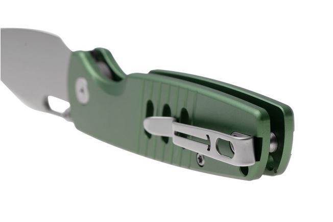 Afbeelding voor Bestechman Vector BMK15C Baad Blasted D2, Green Aluminium, zakmes