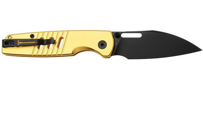 Afbeelding voor Bestechman Vector BMK15E PVD D2, Gold Aluminium, zakmes