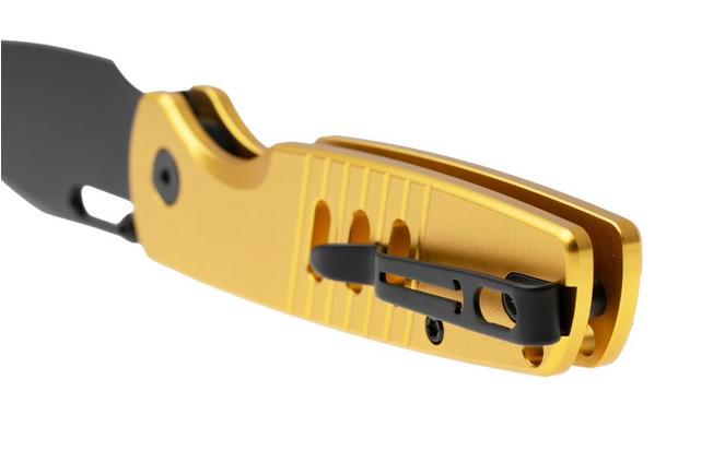 Afbeelding voor Bestechman Vector BMK15E PVD D2, Gold Aluminium, zakmes