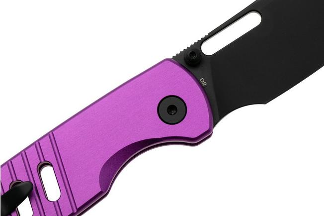 Afbeelding voor Bestechman Vector BMK15F PVD D2, Purple Aluminium, zakmes