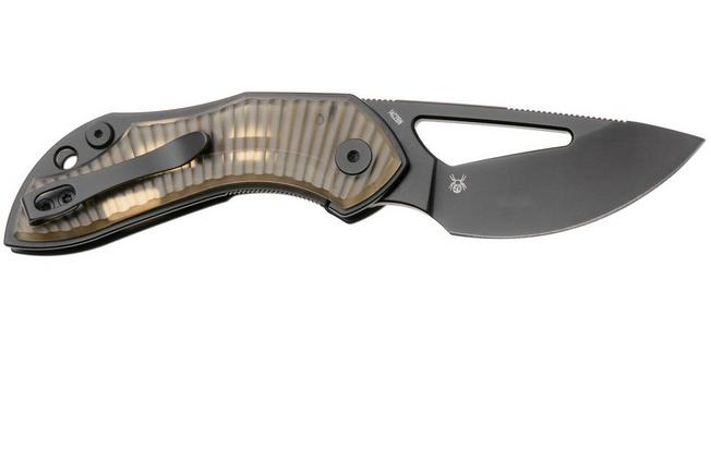 Afbeelding voor Bestechman Triassic BMK17E Satin 14C28N, Clear Ultem, zakmes, Denis Simonutti design
