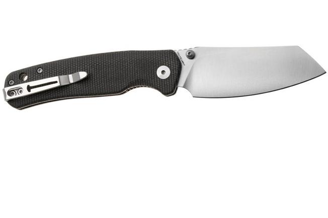 Afbeelding voor Bestechman Cicada's Wing-TL BMK24-M-3 Satin 10Cr15CoMoV, Grey Micarta, zakmes