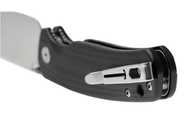 Afbeelding voor Bestechman Cicada's Wing-TL BMK24B Satin 10Cr15CoMoV, Black G10, zakmes