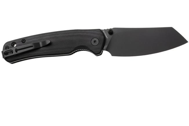 Afbeelding voor Bestechman Cicada's Wing-TL BMK24E Black PVD 10Cr15CoMoV, Black G10, zakmes
