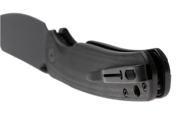Afbeelding voor Bestechman Cicada's Wing-TL BMK24E Black PVD 10Cr15CoMoV, Black G10, zakmes
