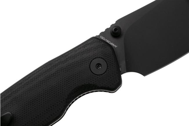 Afbeelding voor Bestechman Cicada's Wing-TL BMK24E Black PVD 10Cr15CoMoV, Black G10, zakmes