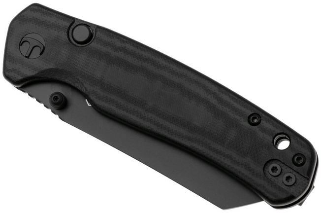 Afbeelding voor Bestechman Cicada's Wing-TL BMK24E Black PVD 10Cr15CoMoV, Black G10, zakmes