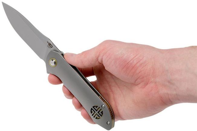 Image for Bestech Emperor BT1703A Grey pocket knife
