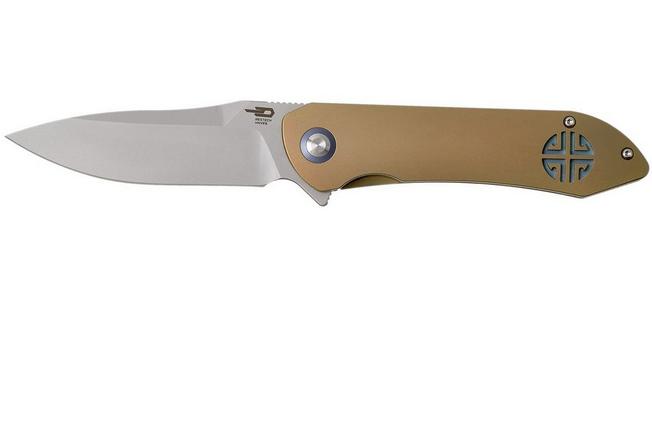 Image for Bestech Emperor BT1703B Gold pocket knife