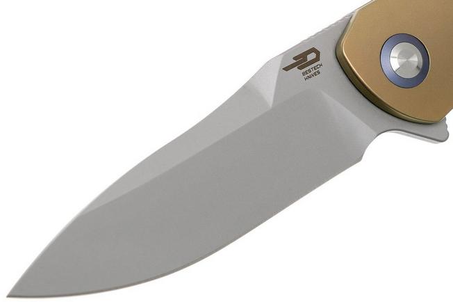Image for Bestech Emperor BT1703B Gold pocket knife