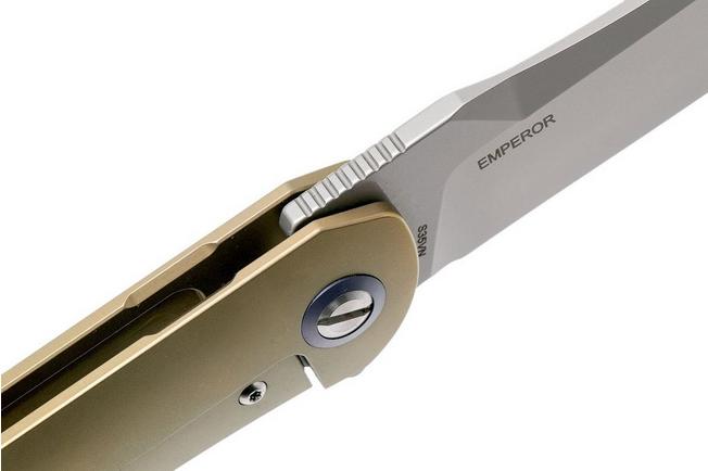 Image for Bestech Emperor BT1703B Gold pocket knife