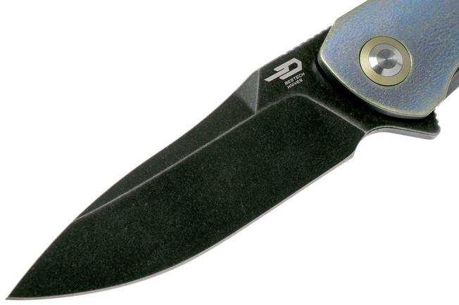 Imagen para Bestech Emperor BT1703C Black - Blue navaja