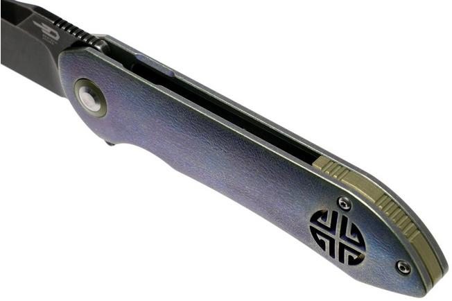 Imagen para Bestech Emperor BT1703C Black - Blue navaja
